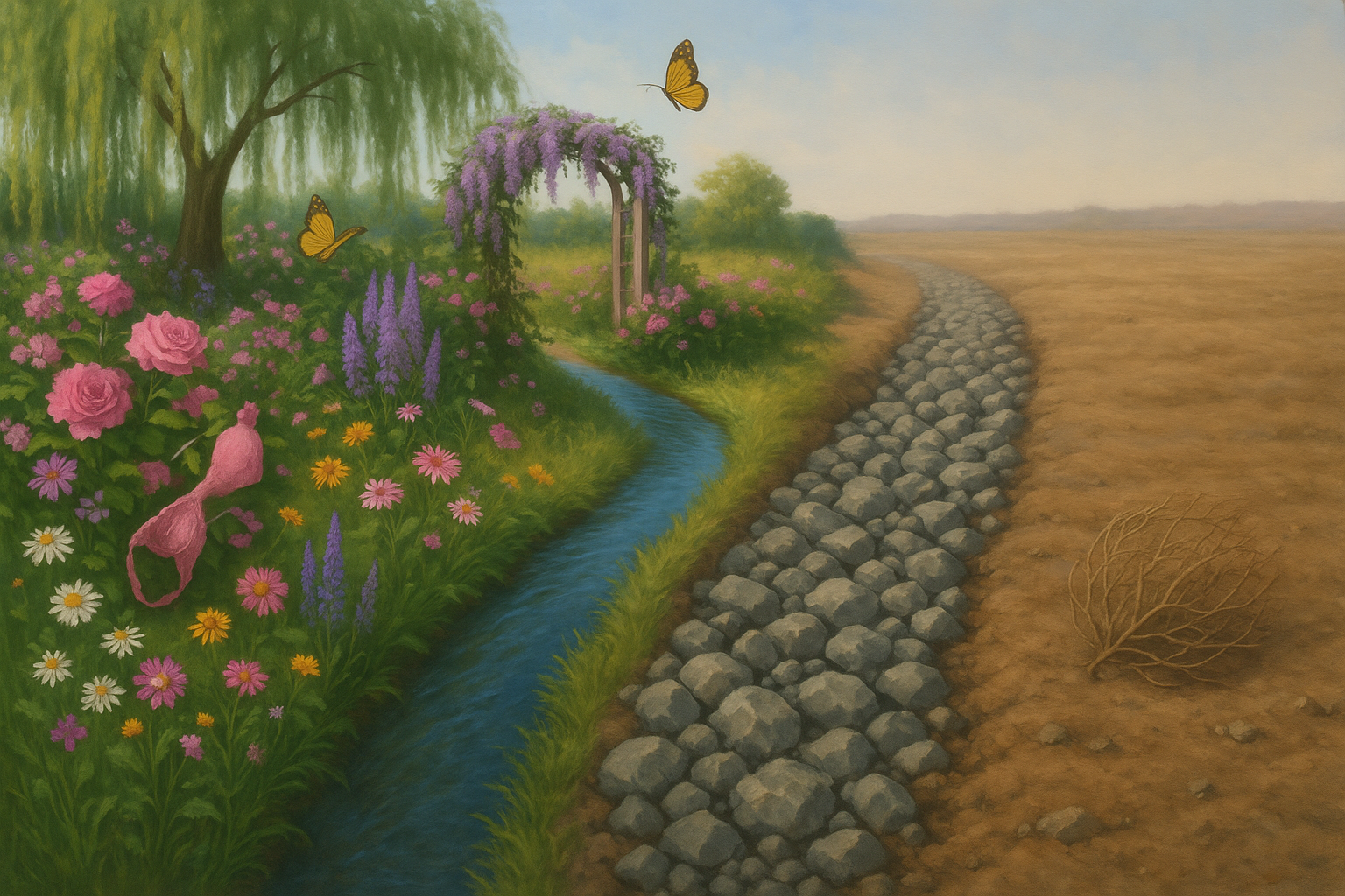 Read more about the article The Garden vs. The Drainage Ditch